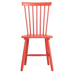 Department Wood H17 Windsor Dining Chair Orange